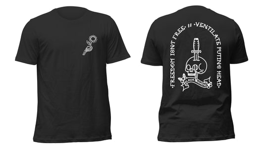 "Freedom Isn't Free" Skull T-Shirt (Ukraine Fundraiser)